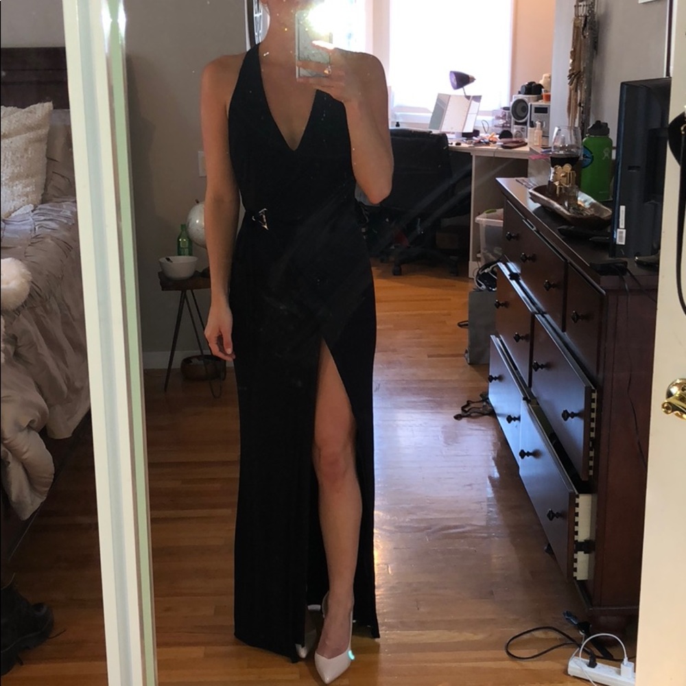 Black evening gown size 6